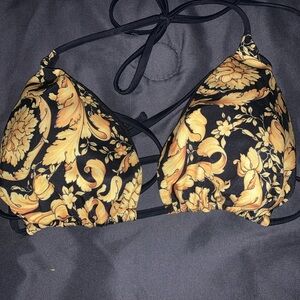 Versace Barroco bikini top